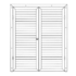 Eskom sub station door in two equal leaves
