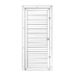 Meter room door in single leaf